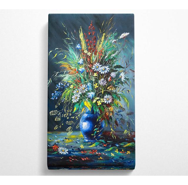 Arul Flower Vase Classic - Wrapped Canvas Art Prints Ophelia & Co. Size: 101.6cm H x 50.8cm W x 1cm D on Productcaster.