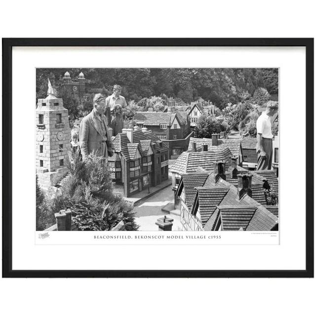 Beaconsfield, Bekonscot Model Village C1955 by Francis Frith - Single Picture Frame Print The Francis Frith Collection Size: 60cm H x 80cm W x 2.3cm D on Productcaster.