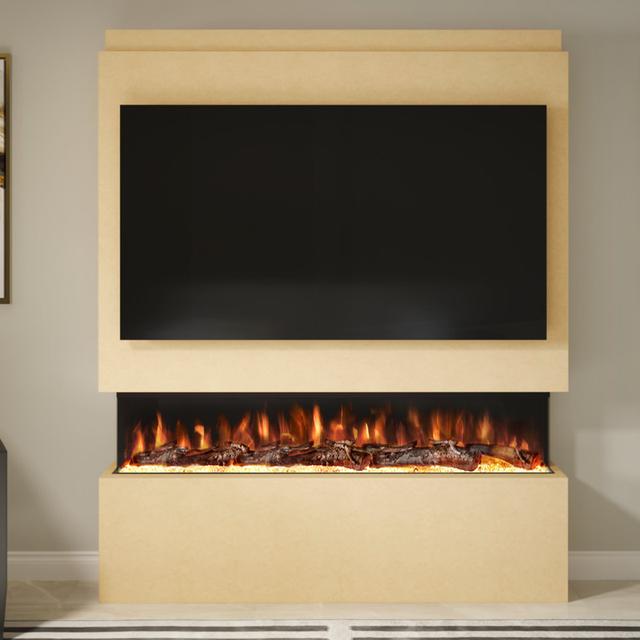 Kaitlyn Belfry Heating 162cm W Electric Fireplace Belfry Heating on Productcaster.