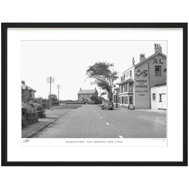 'Hambleton, the Shovels Inn C1955' - Picture Frame Photograph Print on Paper The Francis Frith Collection Size: 60cm H x 80cm W x 2.3cm D on Productcaster.