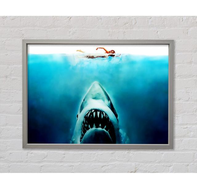 Jaws - Print Bright Star Size: 84.1cm H x 118.9cm W x 3.3cm D on Productcaster.