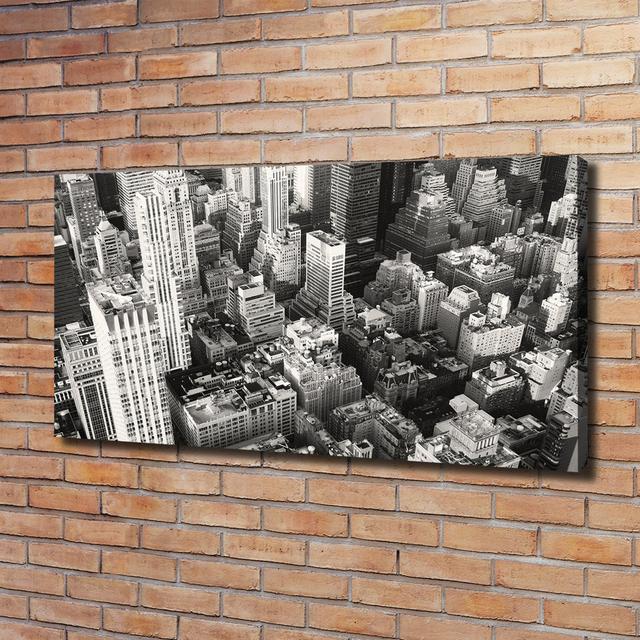 New York Bird Flight - Wrapped Canvas Art Prints Brayden Studio on Productcaster.