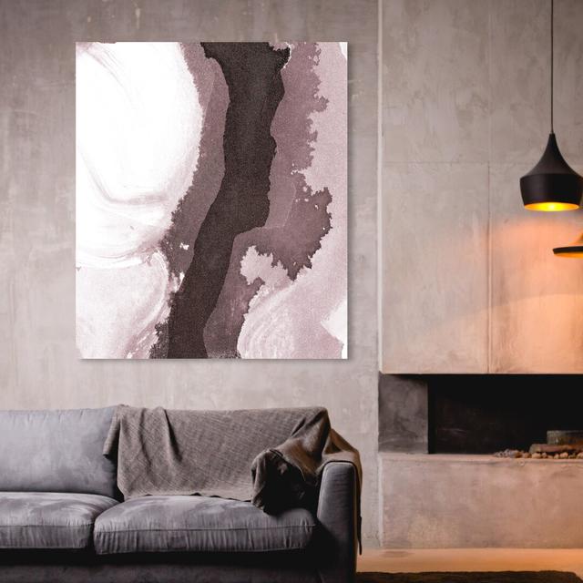 'Taupe Current' Painting on Wrapped Canvas East Urban Home Size: 61 cm H x 50.8 cm W on Productcaster.