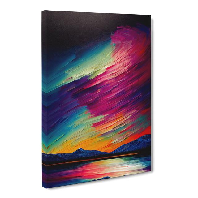 Northern Lights Vol.6 - Wrapped Canvas Graphic Art Metro Lane Size: 60cm H x 40cm W x 3cm D on Productcaster.