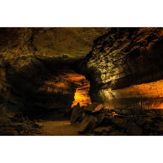 Passage Within Mammoth Caves - Wrapped Canvas Print Union Rustic Size: 61cm H x 91cm W x 3.8cm D on Productcaster.