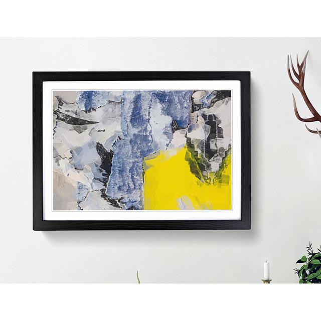 Looking for Something in Abstract - Picture Frame Graphic Art Print East Urban Home Frame Option: Black, Size: 40cm H x 60cm W x 2cm D on Productcaster.