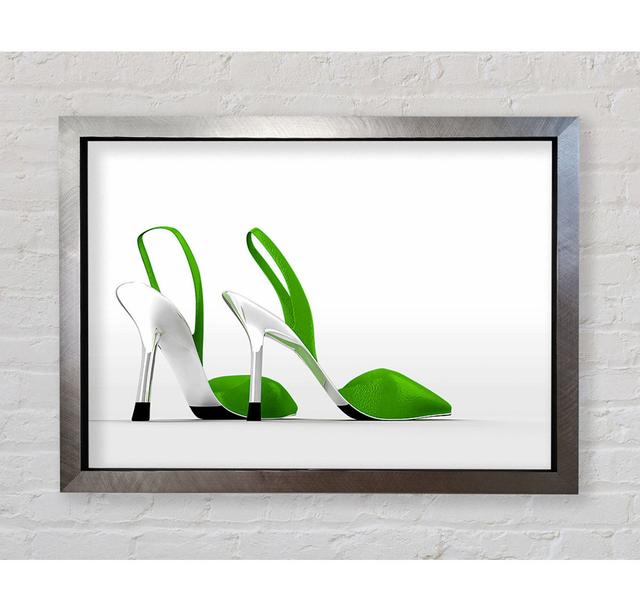 Lime Shoes - Single Picture Frame Art Prints Bright Star Size: 59.7cm H x 84.1cm W x 3.4cm D on Productcaster.