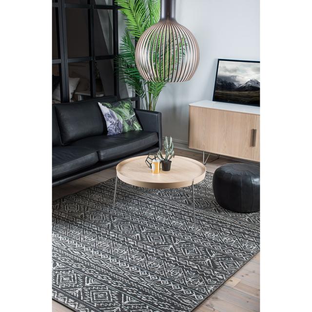 Baughn Antracit Gracie Oaks Rug Size: Rectangle 160cm x 230cm on Productcaster.