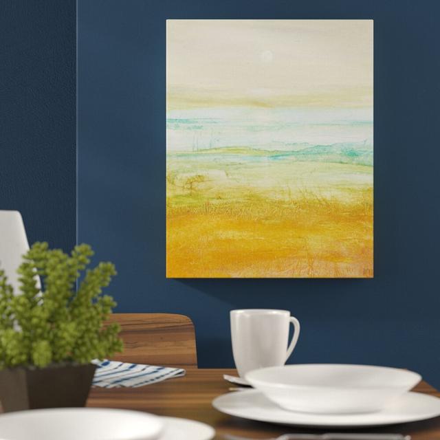 'Mid Summer Moon' Painting on Canvas East Urban Home Format: Wrapped Canvas, Size: 51cm H x 41cm W on Productcaster.