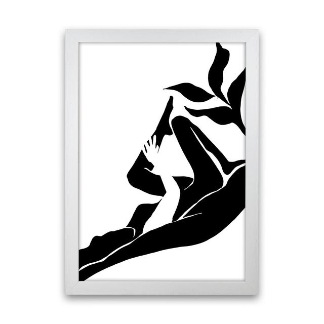 Matisse Lying Plant by Planeta444 - Print 17 Stories Frame Option: White Framed, Size: 34cm H x 25cm W x 3cm D on Productcaster.