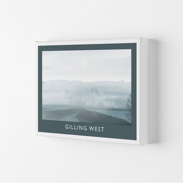 Gilling West (Winter) by Richard O'Neill - Graphic Art Corrigan Studio Format: Wrapped Canvas, Size: 30cm H x 40cm W x 4cm D on Productcaster.