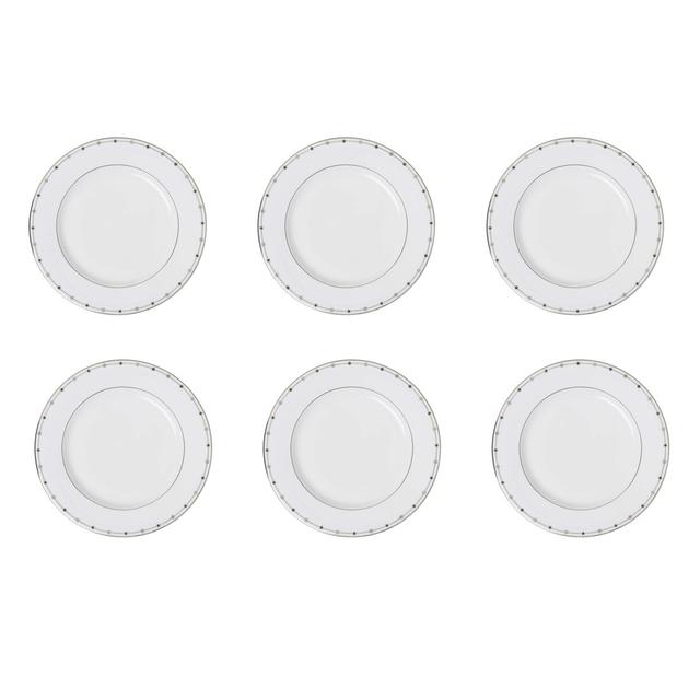 Jester 24cm Bone China Salad/Dessert Plate (Set of 6) Elia on Productcaster.