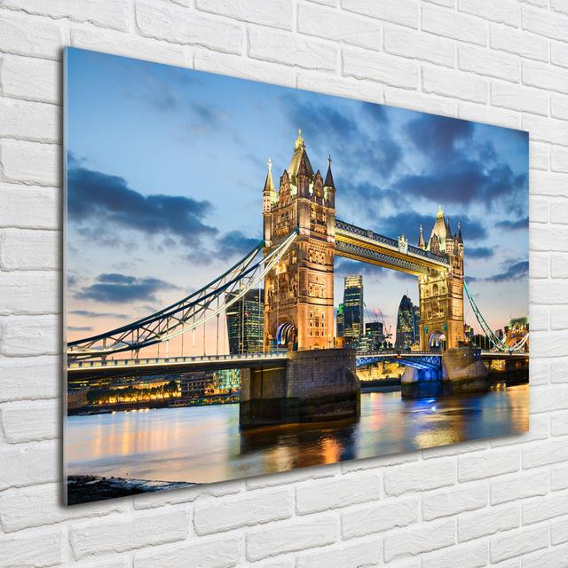 Tower Bridge London - Unframed Art Prints on Glass Ebern Designs on Productcaster.