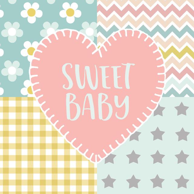 Baby Quilt I Sweet Baby by Beth Grove - Wrapped Canvas Print Isabelle & Max Size: 122cm H x 122cm W on Productcaster.