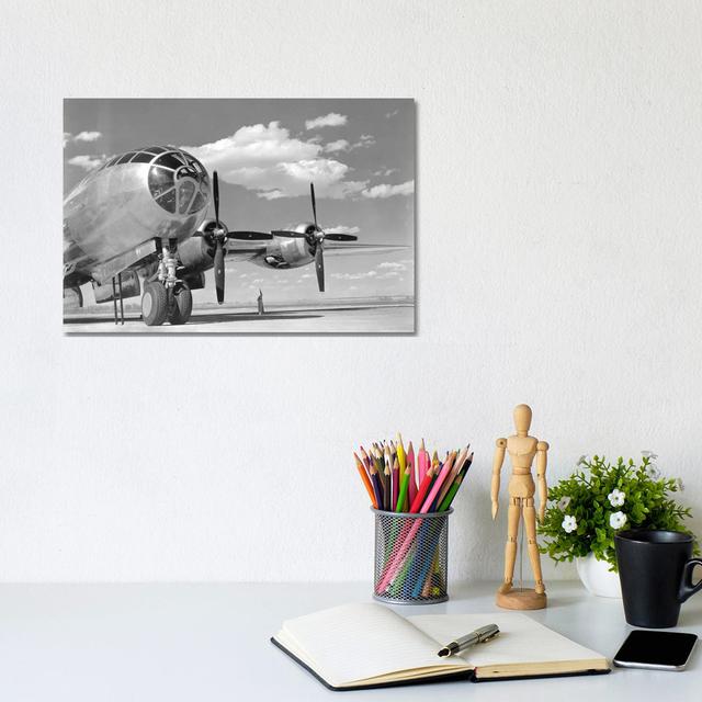 A US Army Air Forces B-29 Superfortress Bomber Aircraft by Stocktrek Images - Wrapped Canvas Print 17 Stories Size: 20.32cm H x 30.48cm W x 1.91cm D on Productcaster.