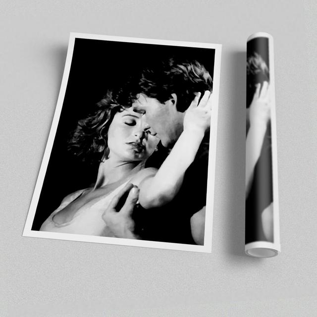 Dirty Dancing the Touch B N W People - Photograph Print on Paper East Urban Home Size: 59.4 cm H x 84.1 cm W on Productcaster.