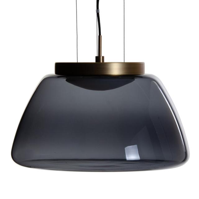 Fredson 1-Light Dome Pendant Corrigan Studio Size: 25cm H x 40cm W x 40cm D on Productcaster.