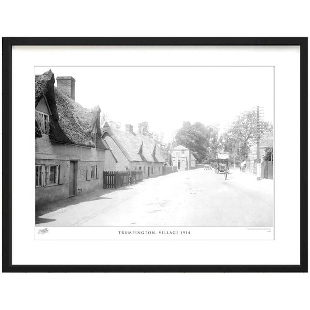 'Trumpington, Village 1914' by Francis Frith - Picture Frame Photograph Print on Paper The Francis Frith Collection Size: 45cm H x 60cm W x 2.3cm D on Productcaster.