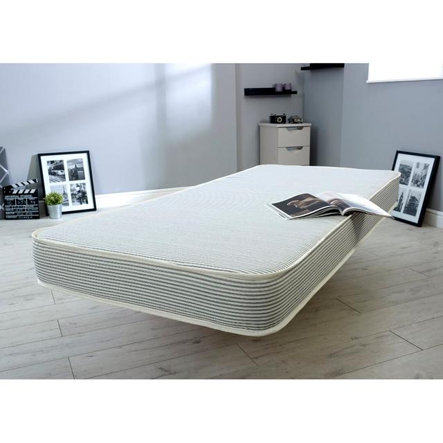 Bacil Loughborough Stamford Stripe All Foam Mattress 17 Stories Size: Kingsize (5') on Productcaster.