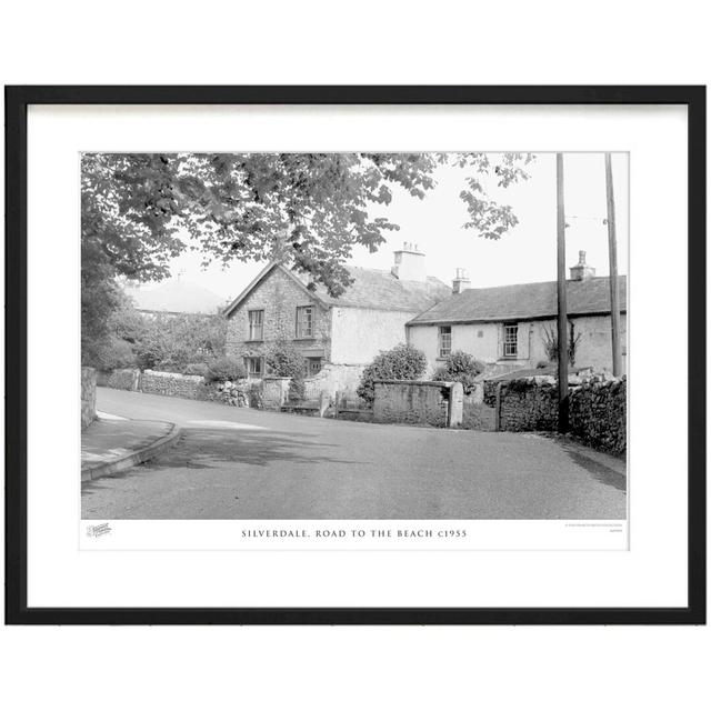 Silverdale, Road To The Beach C1955 - Single Picture Frame Print The Francis Frith Collection Size: 28cm H x 36cm W x 2.3cm D on Productcaster.