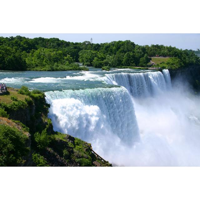 Niagara Falls by Chawalit_S - Wrapped Canvas Print Alpen Home Size: 30cm H x 46cm W x 3.8cm D on Productcaster.