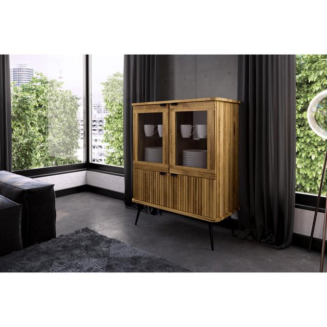 Kaleigha 97Cm Wide Solid Wood Sideboard Ebern Designs on Productcaster.