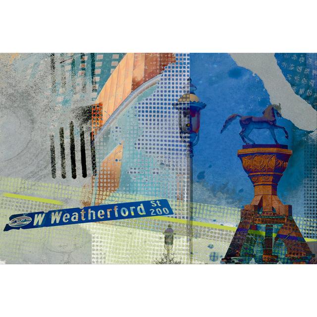 Weatherford St. Ft. Worth - Wrapped Canvas Painting Williston Forge Size: 81cm H x 122cm W x 3.8cm D on Productcaster.