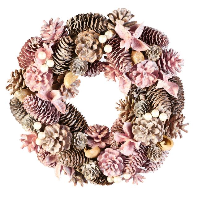 Enchanted Meadow 30cm Wreath The Seasonal Aisle on Productcaster.