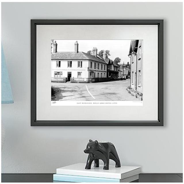 East Budleigh, Rolle Arms Hotel C1955 - Single Picture Frame Print The Francis Frith Collection Size: 40cm H x 50cm W x 2.3cm D on Productcaster.