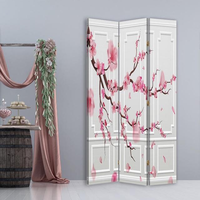 Jahmarri 170Cm H Room Divider East Urban Home Size: 170cm H x 110cm W x 3cm D, Number of Panels: 3 on Productcaster.