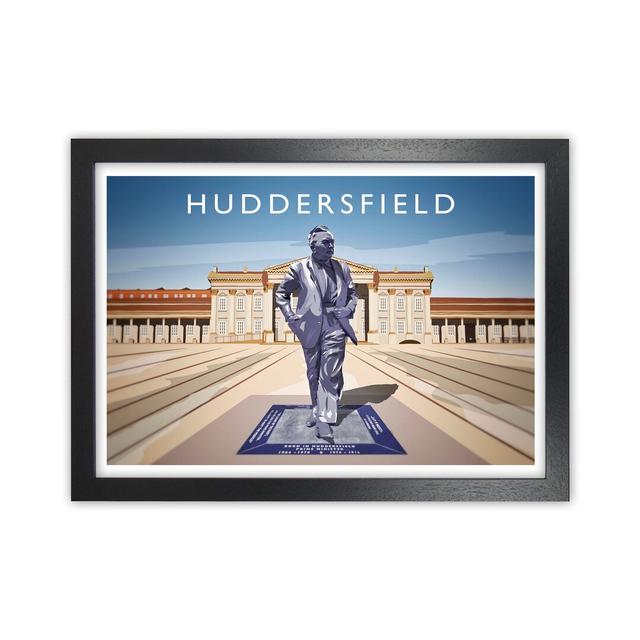 Huddersfield by Richard O'Neill - Print Corrigan Studio Size: 46cm H x 63cm W x 3cm D, Format: Black Framed on Productcaster.