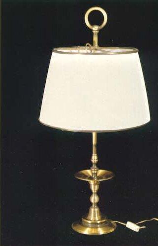 Hamil Metal Table Lamp Rosalind Wheeler Base Finish: Mat Shaded Flemish on Productcaster.