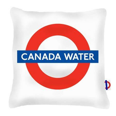 Canada Water Tube Station London Transport Cushion London Transport on Productcaster.