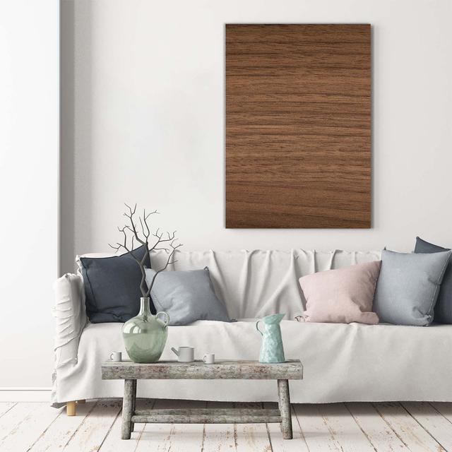 Wooden Background - Wrapped Canvas Art Prints Union Rustic on Productcaster.