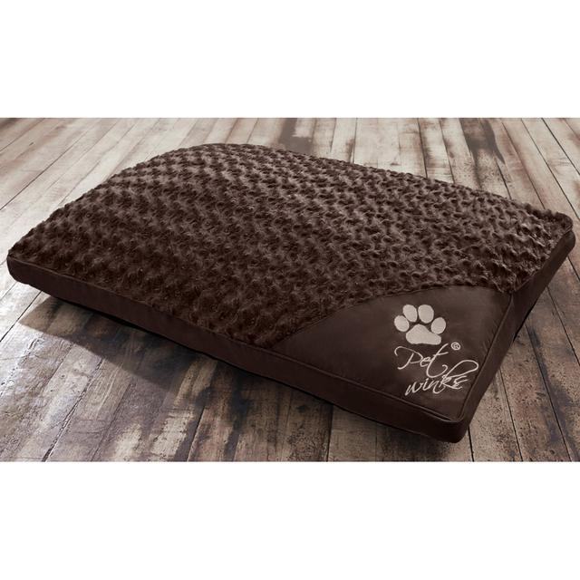 Pet Bed Accessory Pet Winks Size: 78cm L x 120cm W, Colour: Chocolate on Productcaster.