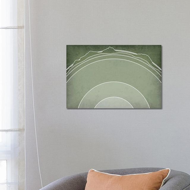 Earth's Layers by GetYourNerdOn - Wrapped Canvas Painting Metro Lane Size: 45.72cm H x 66.04cm W x 3.81cm D on Productcaster.