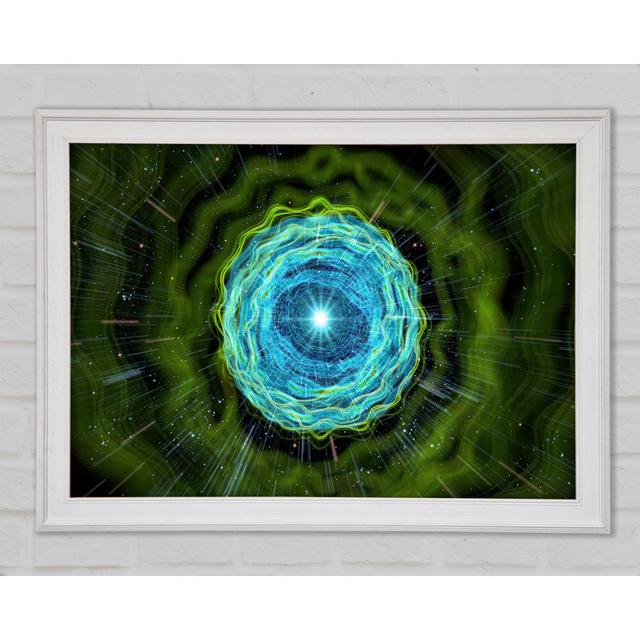 To Another Dimension Framed Print Ivy Bronx Size: 29.7cm H x 42cm W x 1.5cm D on Productcaster.