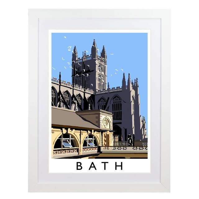 Bath 1 by Richard O'Neil - Print East Urban Home Format: White Wood Frame, Size: 54 cm H x 44 cm W x 2.2 cm D on Productcaster.