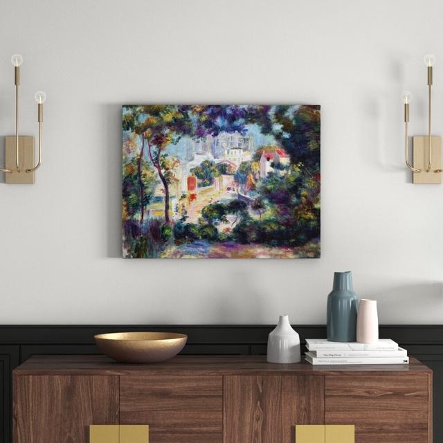 'Landscape with a View of the Sacred Heart' by Pierre-Auguste Renoir Painting Print Astoria Grand on Productcaster.