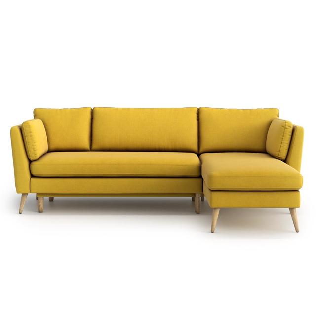 Clower 2 - Piece Upholstered Made to Order Corner Sectional Zipcode Design Upholstery Colour: Cosmic 120 on Productcaster.