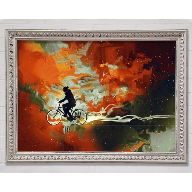 Space And Time Framed Print Bright Star Size: 100cm H x 141.4cm W x 3cm D on Productcaster.