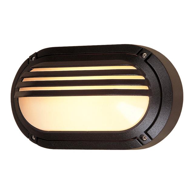 Spurgeon Outdoor Bulkhead Light Dakota Fields Low Energy: No, Fixture Finish: Black on Productcaster.