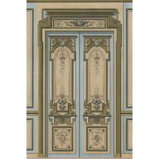 Palace Doors I - Wrapped Canvas Art Prints Rosalind Wheeler Size: 122cm H x 81cm W x 3.8cm D on Productcaster.