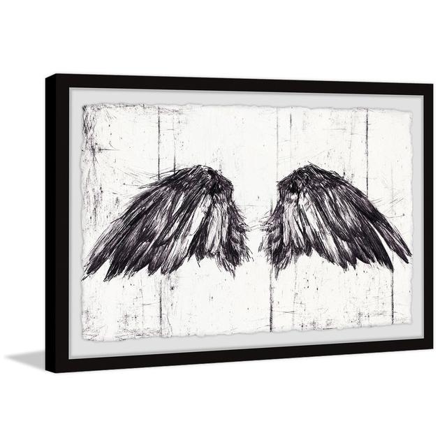 "Fallen Angel" Framed Painting Print Maturi Size: 20cm H x 30cm W x 3.81cm D on Productcaster.