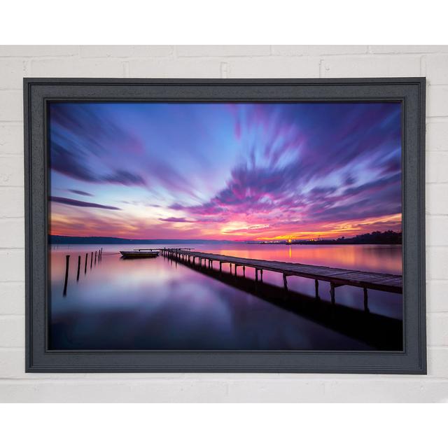 At the End of the Day - Single Picture Frame Art Prints House of Hampton Size: 21cm H x 29.7cm W x 1.5cm D on Productcaster.