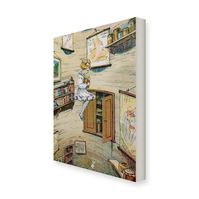 Sir John Teniel - Wrapped Canvas Print East Urban Home Size: 45 cm H x 30 cm W x 5 cm D on Productcaster.