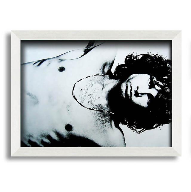 Jim Morrison the Doors - Single Picture Frame Art Prints Ophelia & Co. Size: 59.7cm H x 84.1cm W on Productcaster.