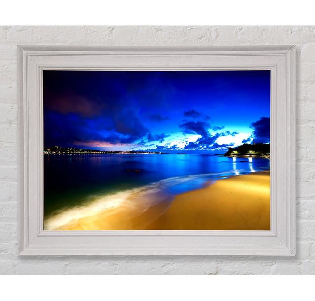 Saint Jean De Luz Beach Framed Print Highland Dunes Size: 29.7cm H x 42cm W x 8cm D on Productcaster.