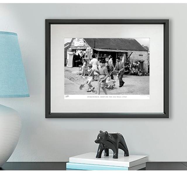 'Dymchurch, Shop on the Sea Wall C1960' - Picture Frame Photograph Print on Paper The Francis Frith Collection Size: 40cm H x 50cm W x 2.3cm D on Productcaster.