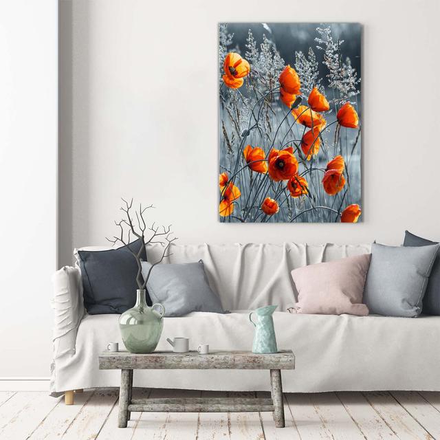 Field Poppies - Wrapped Canvas Art Prints Ophelia & Co. on Productcaster.